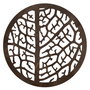 Hermia Juego de Salvamanteles de Madera Coral - Wenge (6 Piezas)